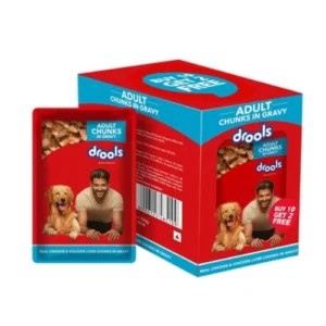 Drools Chicken & Liver in Gravy Adult Wet Dog Food