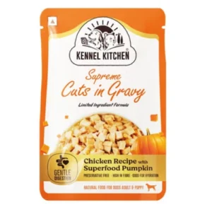 Kennel Kitchen Chicken Recipe with Pumpkin Wet Dog Food with Supreme Cuts