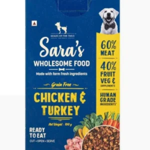 HUFT Sara’s Wholesome Grain-Free Chicken & Turkey Wet Dog Food