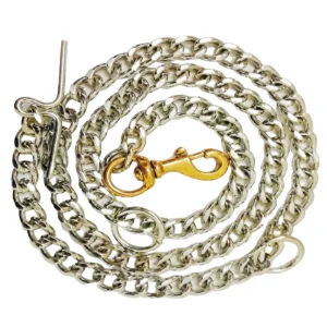 Diamond Steel Chain Leash for Dogs - Size No 6