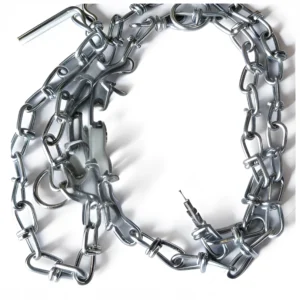 UK Chain Snap Hook Dog Chain Leash - Size No 8