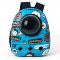 Blue Cartoon Pet Bag