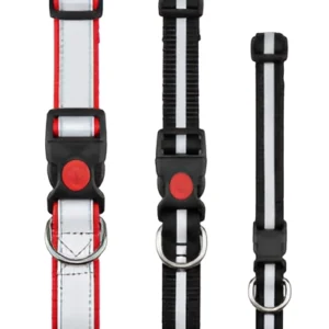 Button Type Reflective Safety Pet Collar