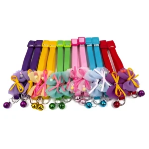 Stylish Ribbon Tag Collar