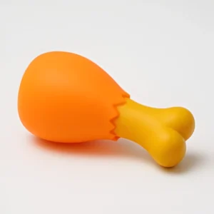 Chicken Leg Shape Squeaky Toy
