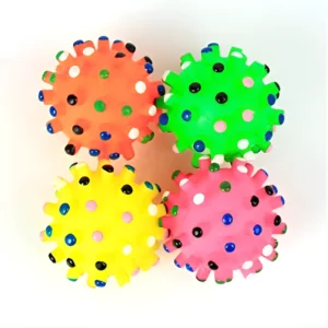 Bang Spiky Squeaky Ball Shaped Toy