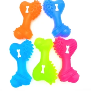 Bone Shaped Squeaky Chew Toy
