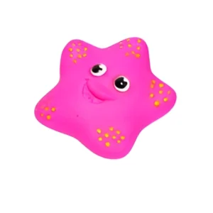 Star Shape Rubber Squeaky Toy