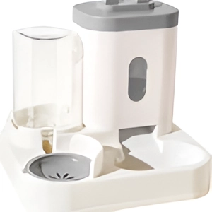 Dual Bowl Automatic Food and Water Feeder