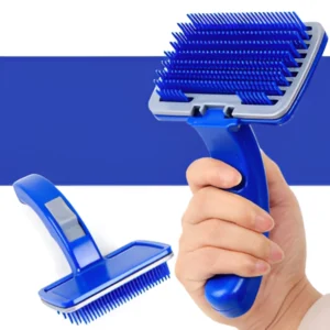 Rectangle Self-Cleaning Pet Grooming Brush