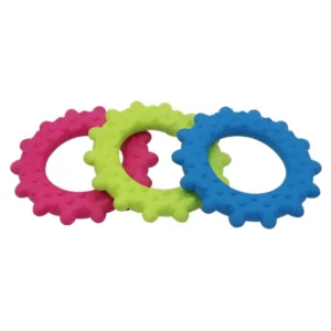 Textured Circle Shaped Chew Toy